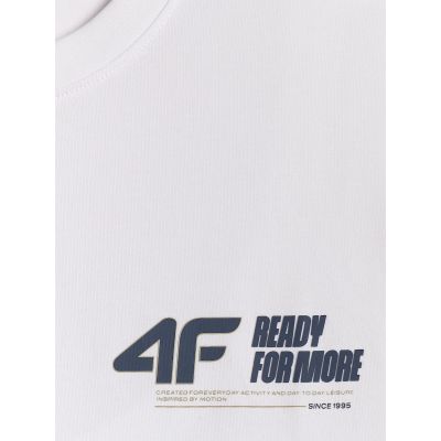 4. Herren-T-Shirt, einfarbig, Größe 4F 4FRSS26TTSHM3992-10S