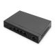 Digitus Gigabit Ethernet PoE-Switch, 4 PoE-Ports + 1 Uplink-Port, verfügbare PoE-Leistung: 60 W