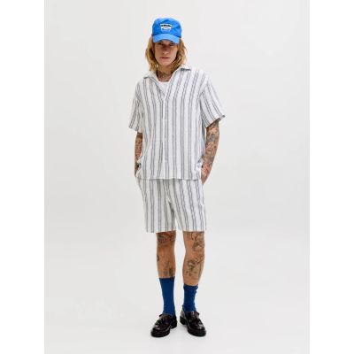 2. Jack&Jones Herrenshorts JPSTJAIDEN COBA STRIPE JOG SHORTS REG SN 12274413 CLOUD DANCER/STRIPES