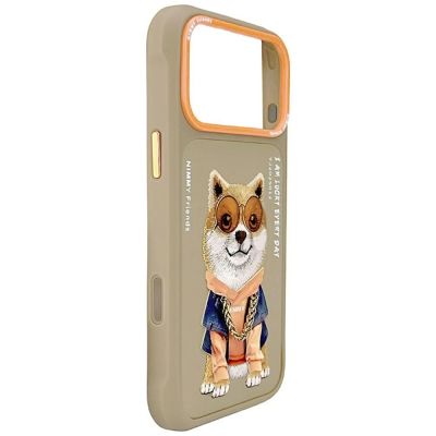 6. Nimmy Glasses Coole Schutzhülle für iPhone 17 Pro Max – Beige
