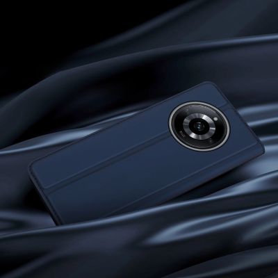 12. Dux Ducis Skin Pro Hülle Realme 11 Flip Card Wallet Stand Schwarz