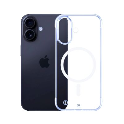 12. 3mk Just20g MagCase für iPhone 16 Plus - transparent