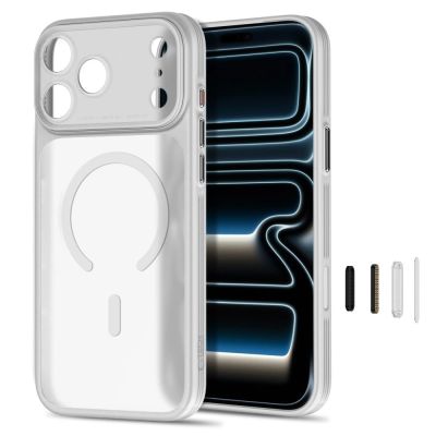 2. Tech-Protect MagPrime MagSafe CC Hülle für iPhone 18 Pro / 17 Pro – Mattgrau