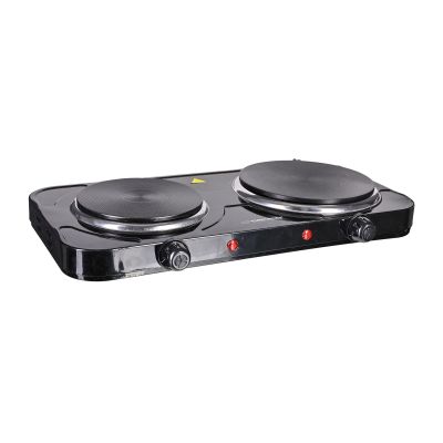 40. ESPERANZA Elektroherd Yellowstone 1500W + 1000W Schwarz EKH014K