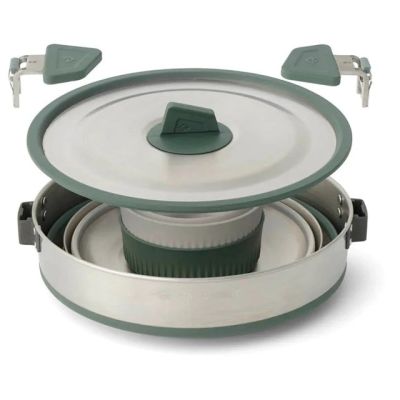 6. Geschirrset Sea to Summit Detour SL Steel One Pot 3L 5P