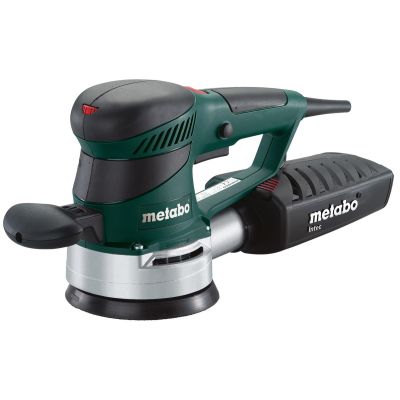 Metabo SXE 425 TurboTec Exzenterschleifer, 11.000 U/min, Schwarz/Grün, 320 W