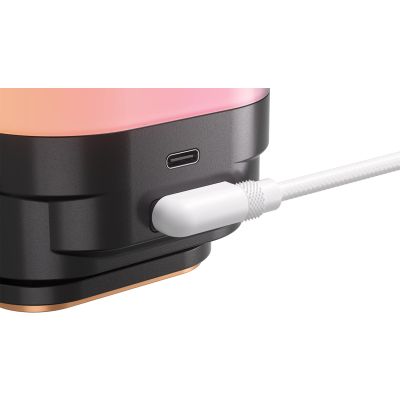 3. Corsair iCUE LINK TITAN 240 RX LCD Prozessor All-in-One Flüssigkeitskühler 12 cm Weiß 1 Stück.