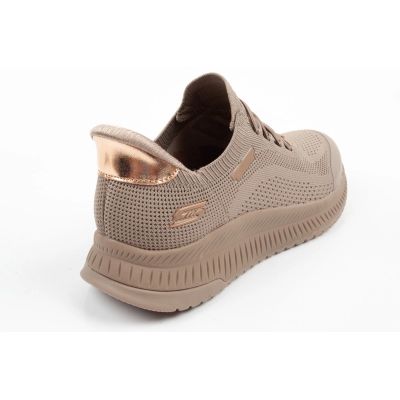 4. Skechers Damen Bobs Squad 4 Slip-In Sportschuhe