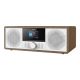 6. Denver MIR-270DW Stereoanlage mit Internetradio, dunkles Holz