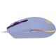 3. Logitech G102 Lightsy Purple USB-Maus 910-005854