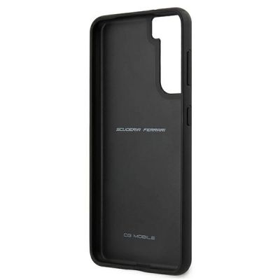 7. Ferrari FEOSIHCS21SBK S21 G991 schwarz/schwarz Hardcase Off Track Leather Nylon Stripe