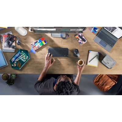 6. Logitech MX Keys Mini-Tastatur Office RF Wireless + Bluetooth QWERTZ Deutsch Graphit