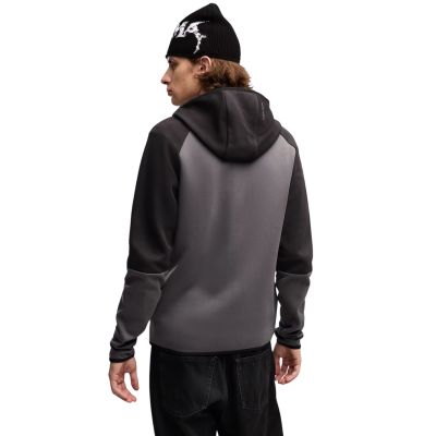 4. Herren-Sweatjacke Puma Tech Slim Elevated schwarz-grau 693951 34