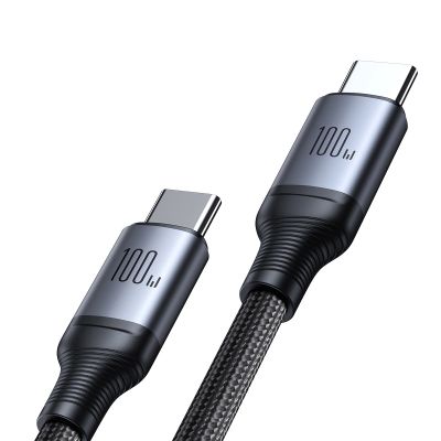 2. Joyroom Speedy Series S-A21 2in1 USB-C – USB-C/USB-C-Kabel 100 W 1,5 m – Schwarz