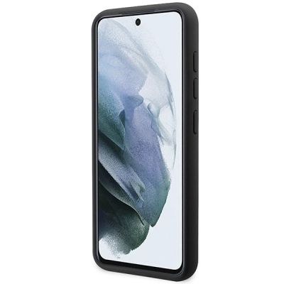 5. Karl Lagerfeld Choupette-Silikonhülle für Samsung Galaxy S24+ – Schwarz