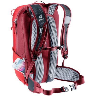 23. Deuter Race 16 Wanderrucksack, Kirsche/Masala