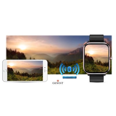 15. Giewont Smartwatch GW230-3 in Pink und Schwarz