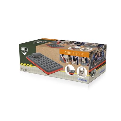 9. Bestway 67703 Luftmatratze Einzelmatratze Schwarz, Rot Unisex
