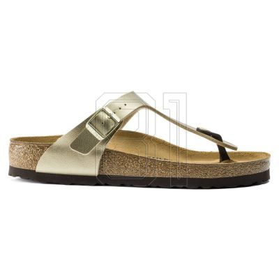 6. Birkenstock Gizeh Birko-Flor Gold Damen Flip-Flops (1016109)
