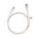 2. Patchkabel U/UTP Lanberg PCU6-10CC-0100-W (RJ45 - RJ45; 1m; UTP; Kat. 6; weiß)