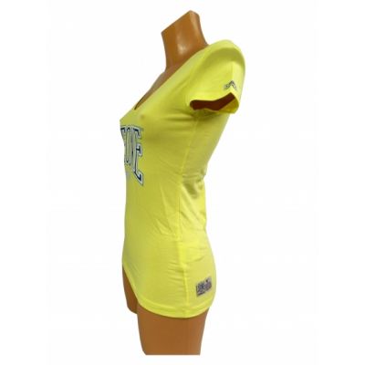 2. Damen T-Shirt LEONE LW1022/S16 gelb "S"