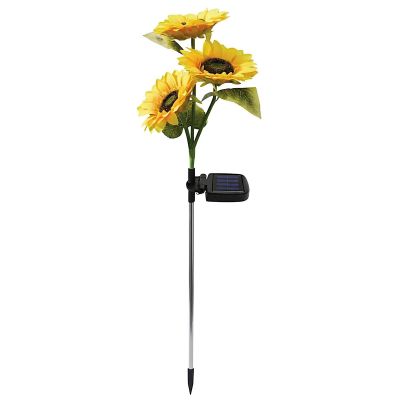 2. Solarlampe Sonnenblumen 70 cm