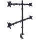 2. Manhattan 461566 Monitorhalterung/Ständer 81,3 cm (32") Schreibtisch Schwarz