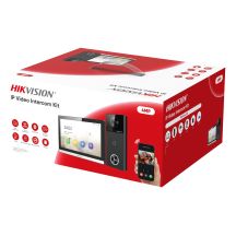 Hikvision DS-KIS610-P Video-Türsprechanlage 17,8 cm (7 Zoll) Schwarz