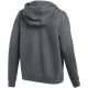 4. Nike Park 26 Fleece-Kapuzenpullover mit durchgehendem Reißverschluss für Damen, Dunkelgrau IB1230 063