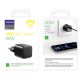 5. Joyroom Schnelles USB Typ C Ladegerät 20W Power Delivery Quick Charge 3.0 AFC schwarz (L-P202)