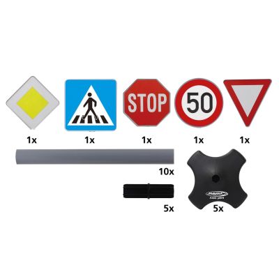 9. Jamara 460257 Schaukelspielzeug-Zubehörset mit Verkehrsschildern