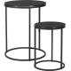 6. 2-in-1 Couchtisch-Set, Holztischplatte 30/40 cm
