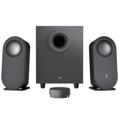 7. Logitech Z407 Bluetooth-Computerlautsprecher mit Subwoofer und drahtloser Steuerung 40 W Graphit 2.1-Kanal