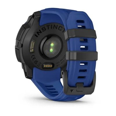 44. GARMIN Instinct 3 AMOLED 45mm Schwarz/Blitzblau Smartwatch