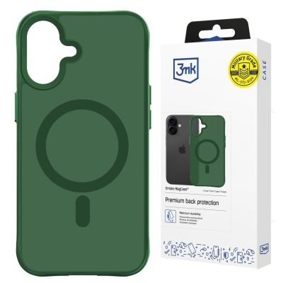 17. 3mk Smoke MagCase für iPhone 17 - Grün-Transparent