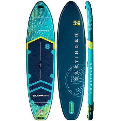 SUP-Board SKATINGER Prana Light Blue 350x89x15 Yoga