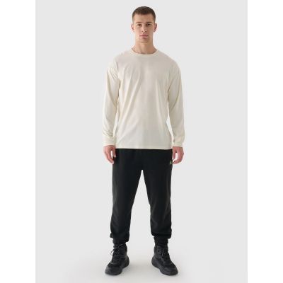 5. Oversize-Langarmshirt für Herren mit Print 4F 4FRAW24TLONM507-83S