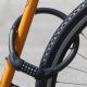 4. Rockbros RKS570-RD Fahrradschloss – Stahlseil, Code