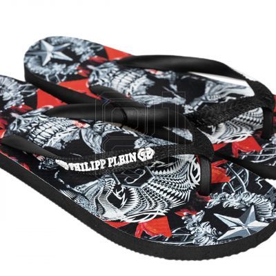 3. Philipp Plein M IMPS900 Herren-Flip-Flops