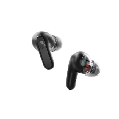 3. Skullcandy (Schädel) | Echte kabellose In-Ear-Kopfhörer | KOLEJ | Bluetooth-Konnektivität | Schwarz