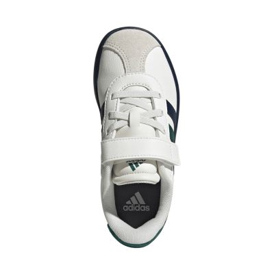 4. Adidas VL Court 3.0 Skateboard-Schuhe für Kinder, Weiß, IH3957