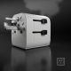 5. SBS Universal-Reiseadapter – EU 2xUSB-A – weiß