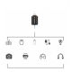 8. Wozinsky WALA-01 Lightning auf USB-A OTG Adapter - Schwarz