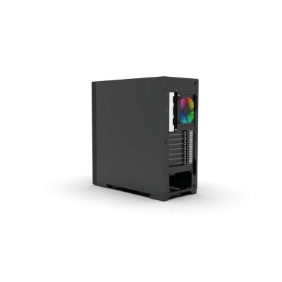 4. Inca EMG-17XB Midi Tower Computer-Sicherheits- und Halterungsset Schwarz