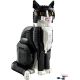 3. LEGO Ideas 21349 Schwarz-weiße Katze
