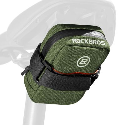 Rockbros Fahrradsatteltasche grün 0,35 l