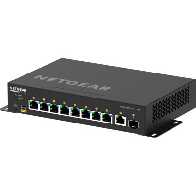 11. Managed Gigabit-Switch Netgear M4250-9G1F (GSM4210PD), 10 Ports, PoE 110 W (PoE+: 8 Ports)