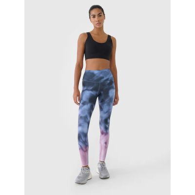 2. 4F Trainingsleggings mit hoher Taille für Damen 4FRSS25TFTIF408-91A