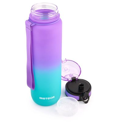 9. Meteor Flasche 1000 ml 17664 lila/blau
