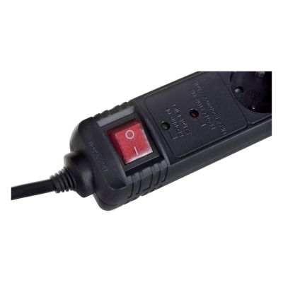 6. ENERGENIE SPG5-C-10 Steckdosenleiste (5 x VDE; 3 m; schwarz)